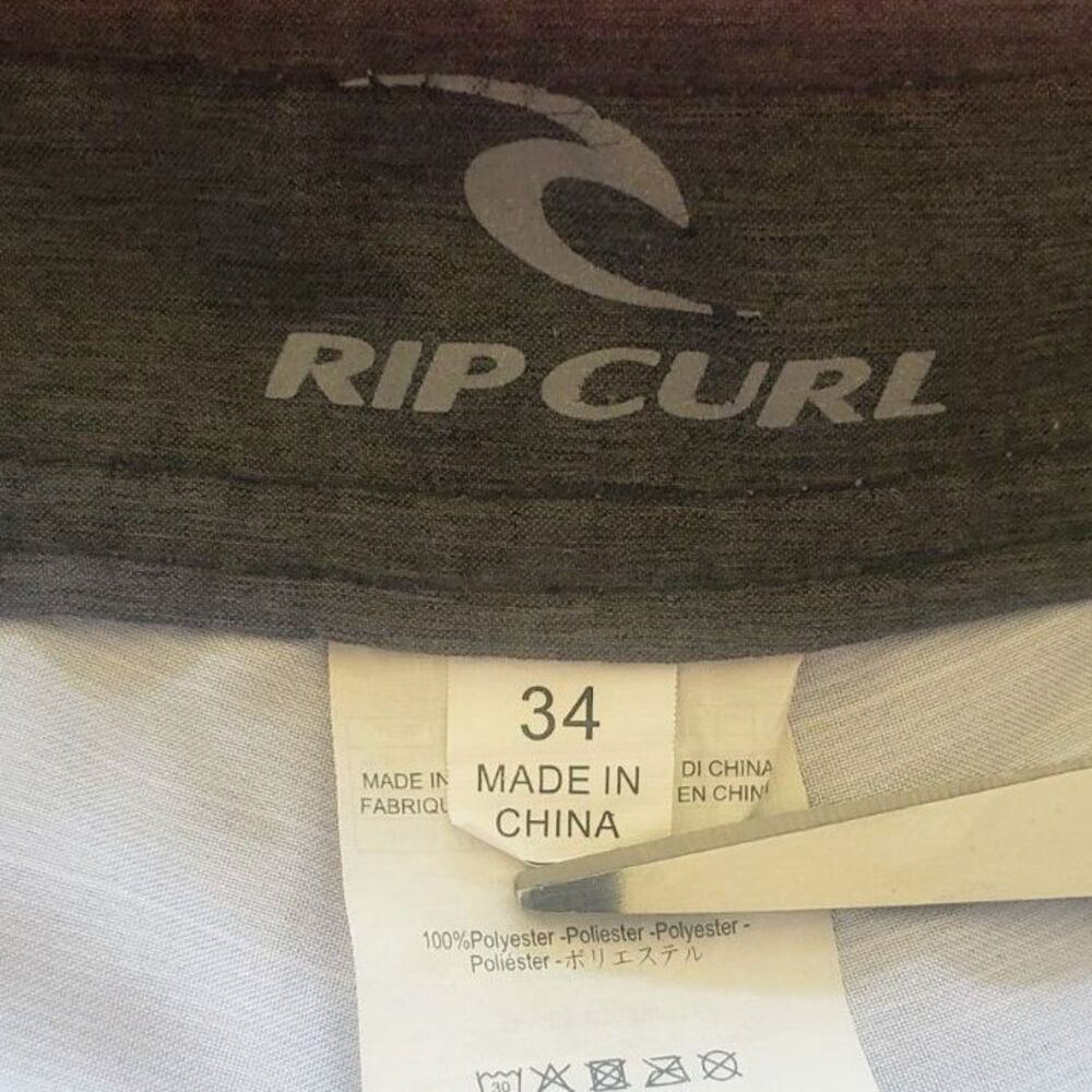 Rip Curl - Board Shorts / Swim Trunks - White Red & Blue - Mens Size 34 - Picture 8 of 8